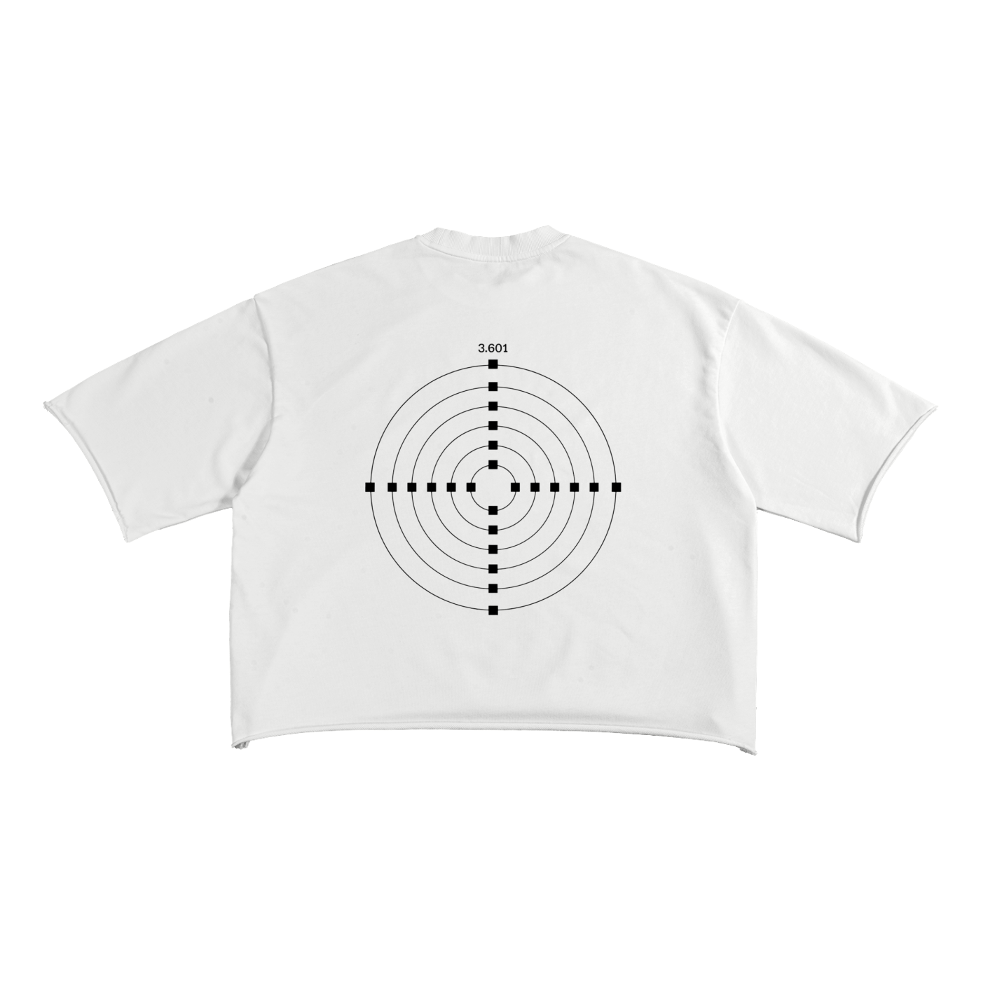 French Terry Raw Edge T-Shirt