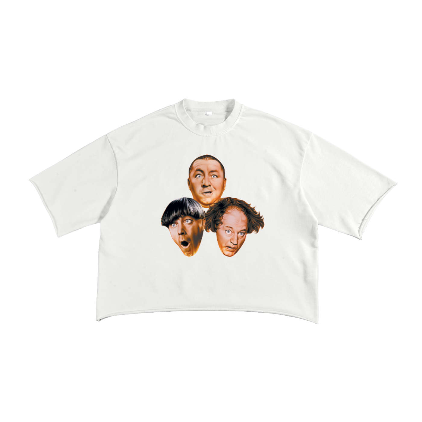 French Terry Raw Edge T-Shirt
