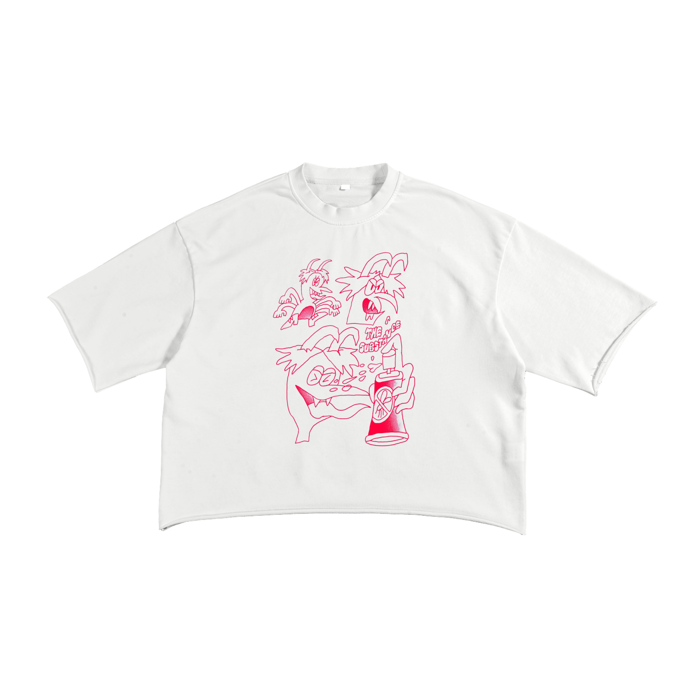 French Terry Raw Edge T
