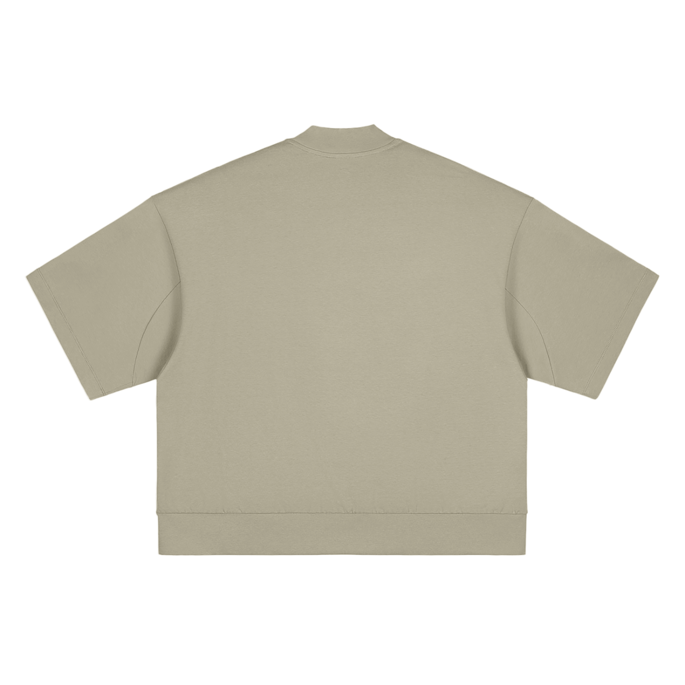 Oversized Mock Neck T-shirt
