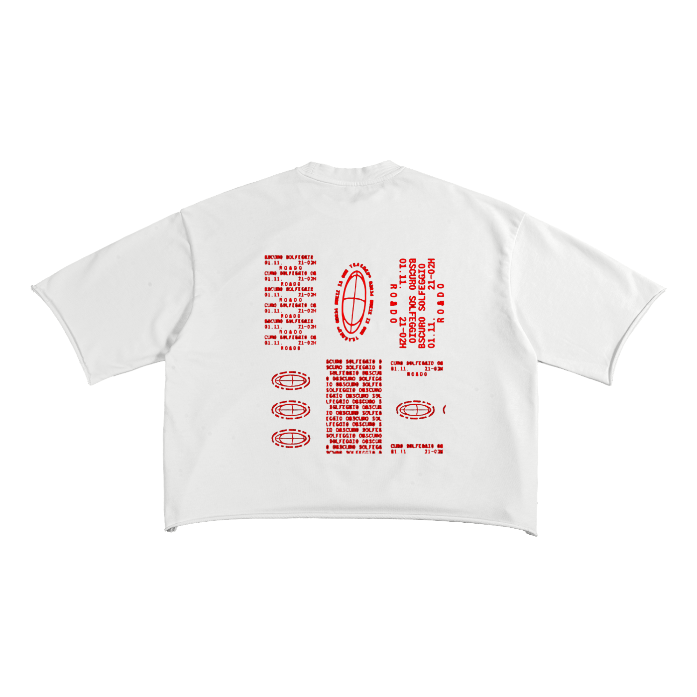 French Terry Raw Edge T