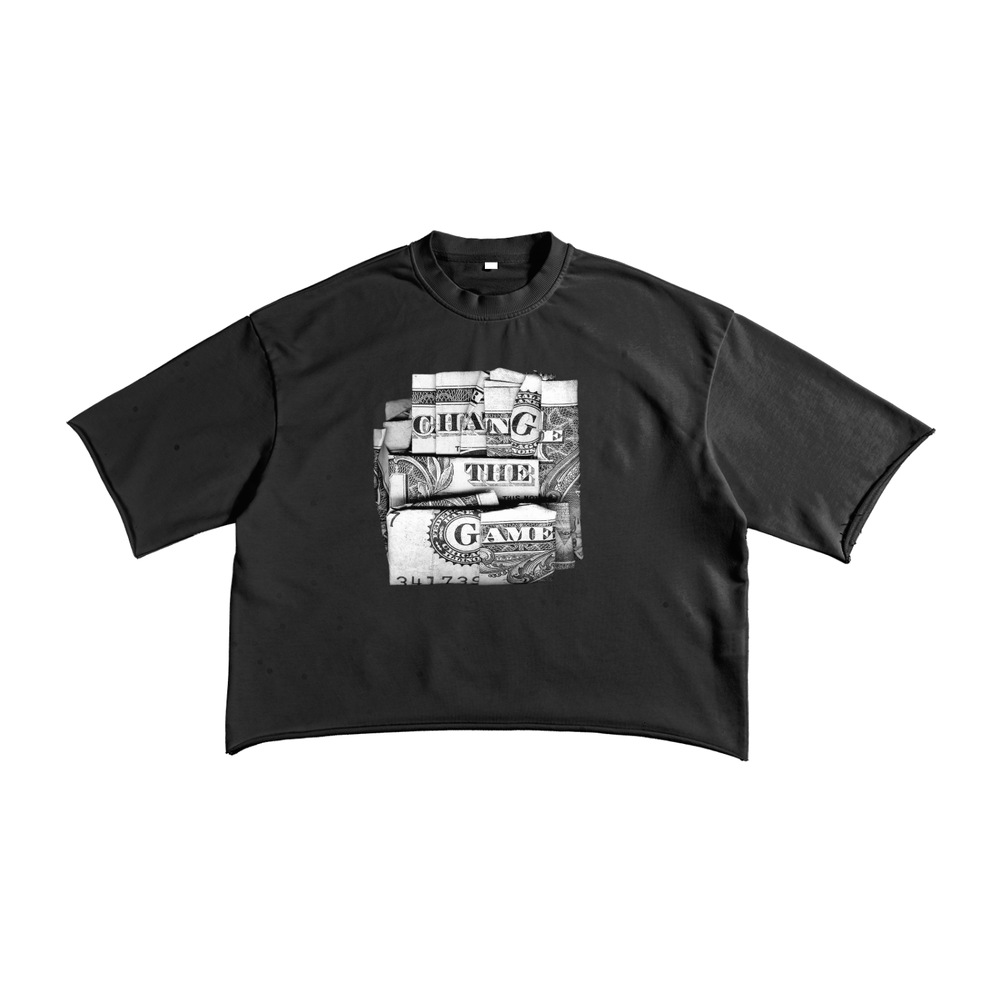 French Terry Raw Edge T