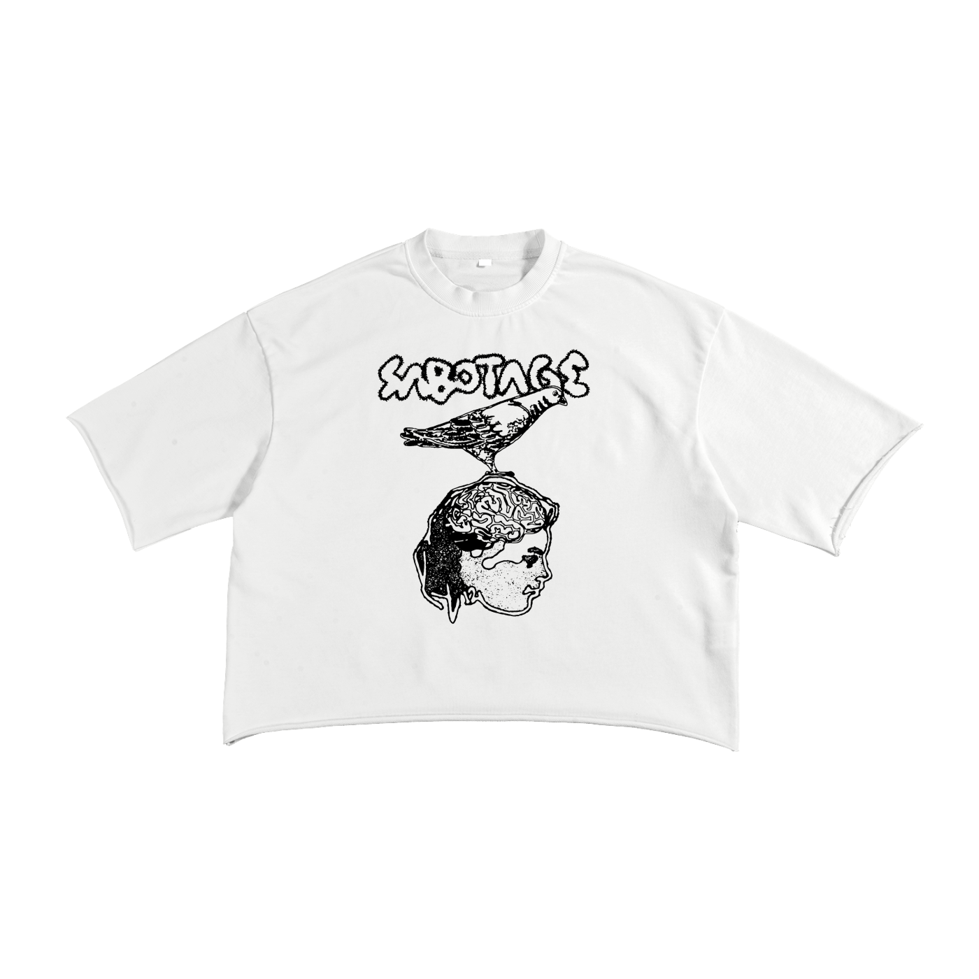 French Terry Raw Edge T