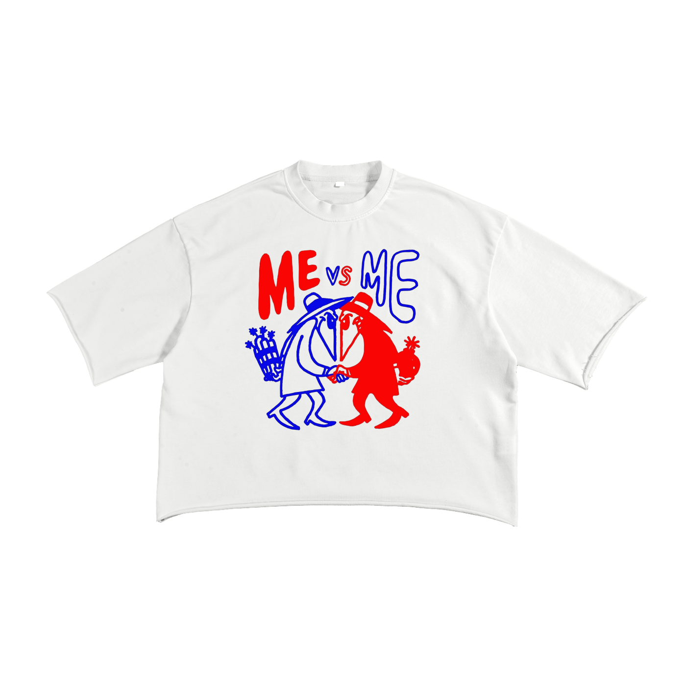 French Terry Raw Edge T