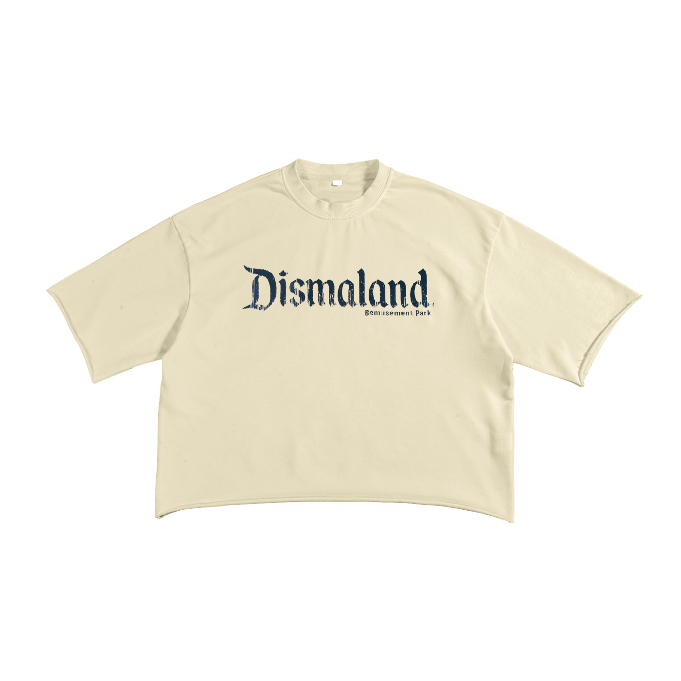 French Terry Raw Edge T-Shirt