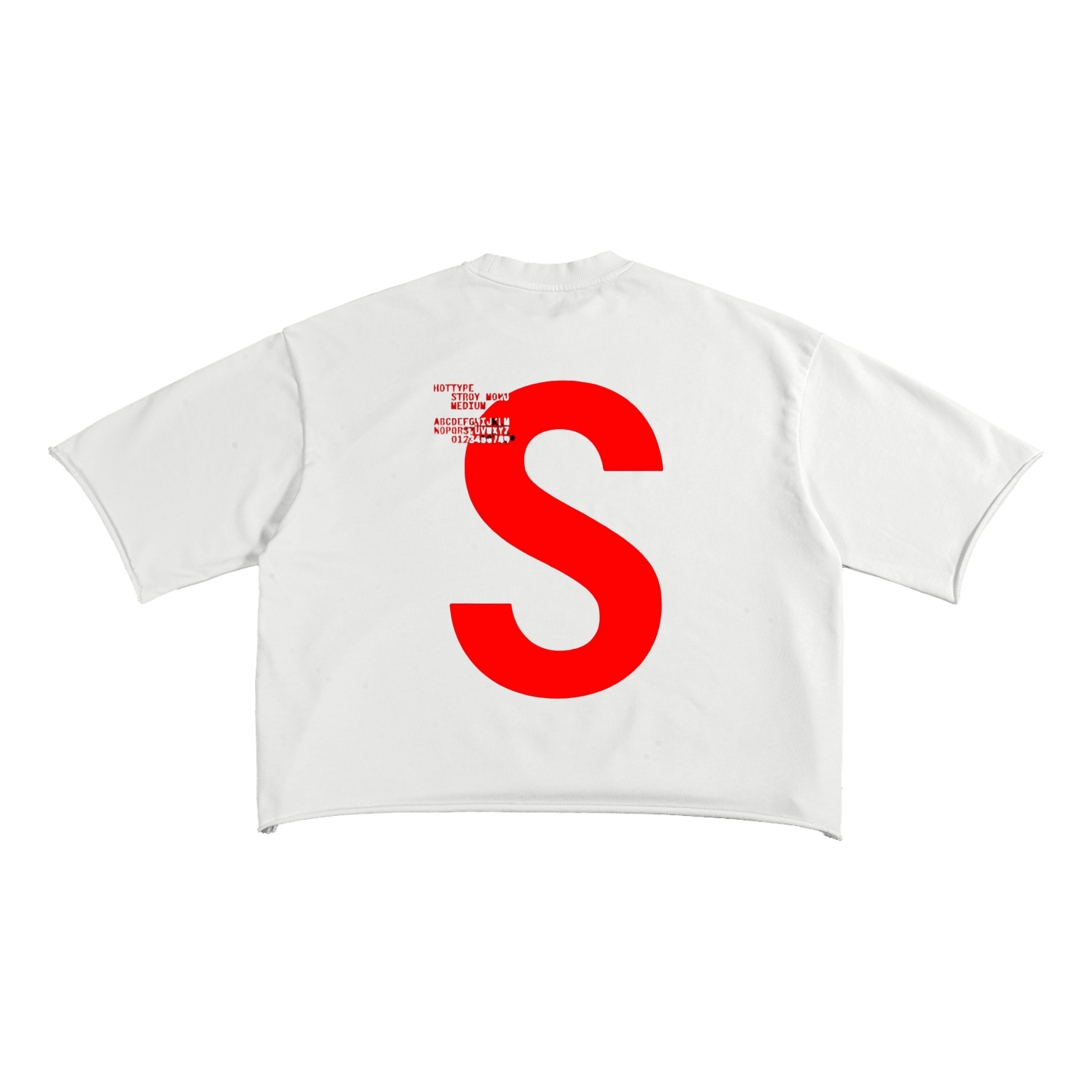 French Terry Raw Edge T
