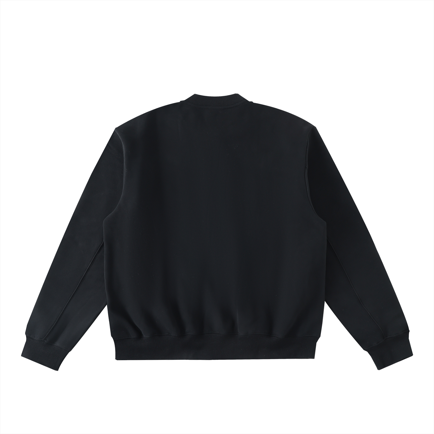 Zip-Up Fleeced Varsity Jacket