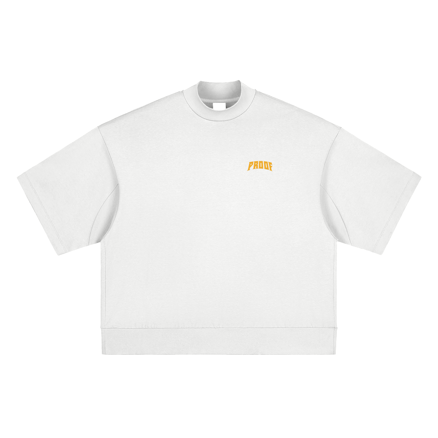 Heavyweight Oversized Mock Neck T-shirt