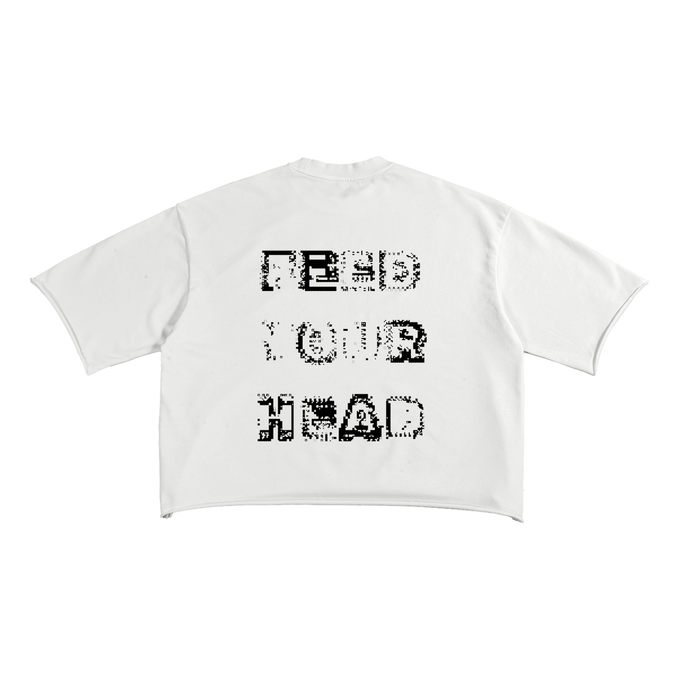 French Terry Raw Edge T