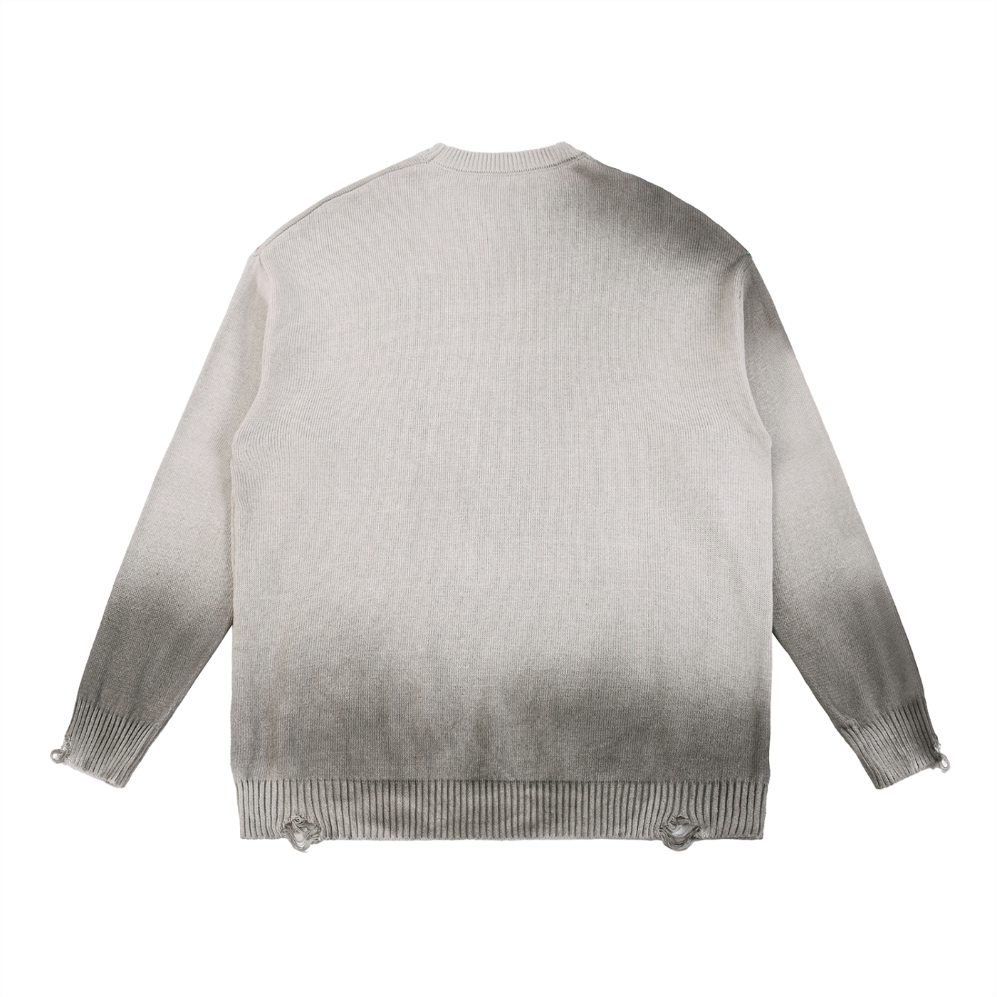 Distressed Ripped Crewneck sweater