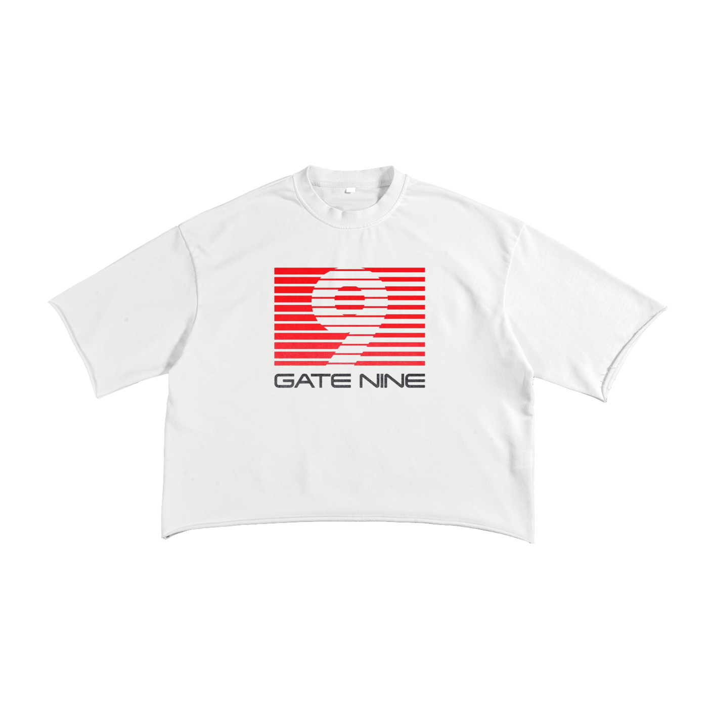 French Terry Raw Edge T-Shirt