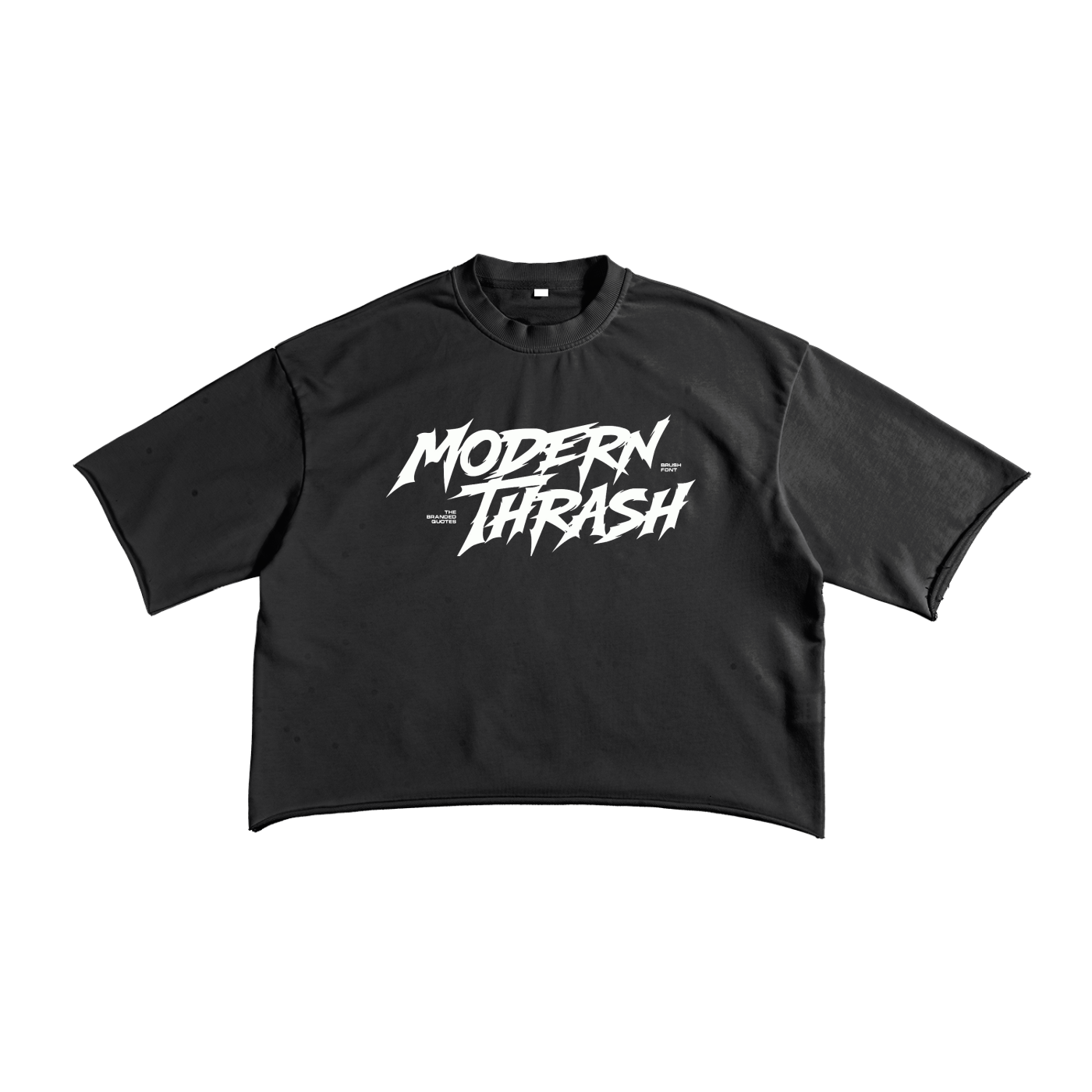 French Terry Raw Edge T