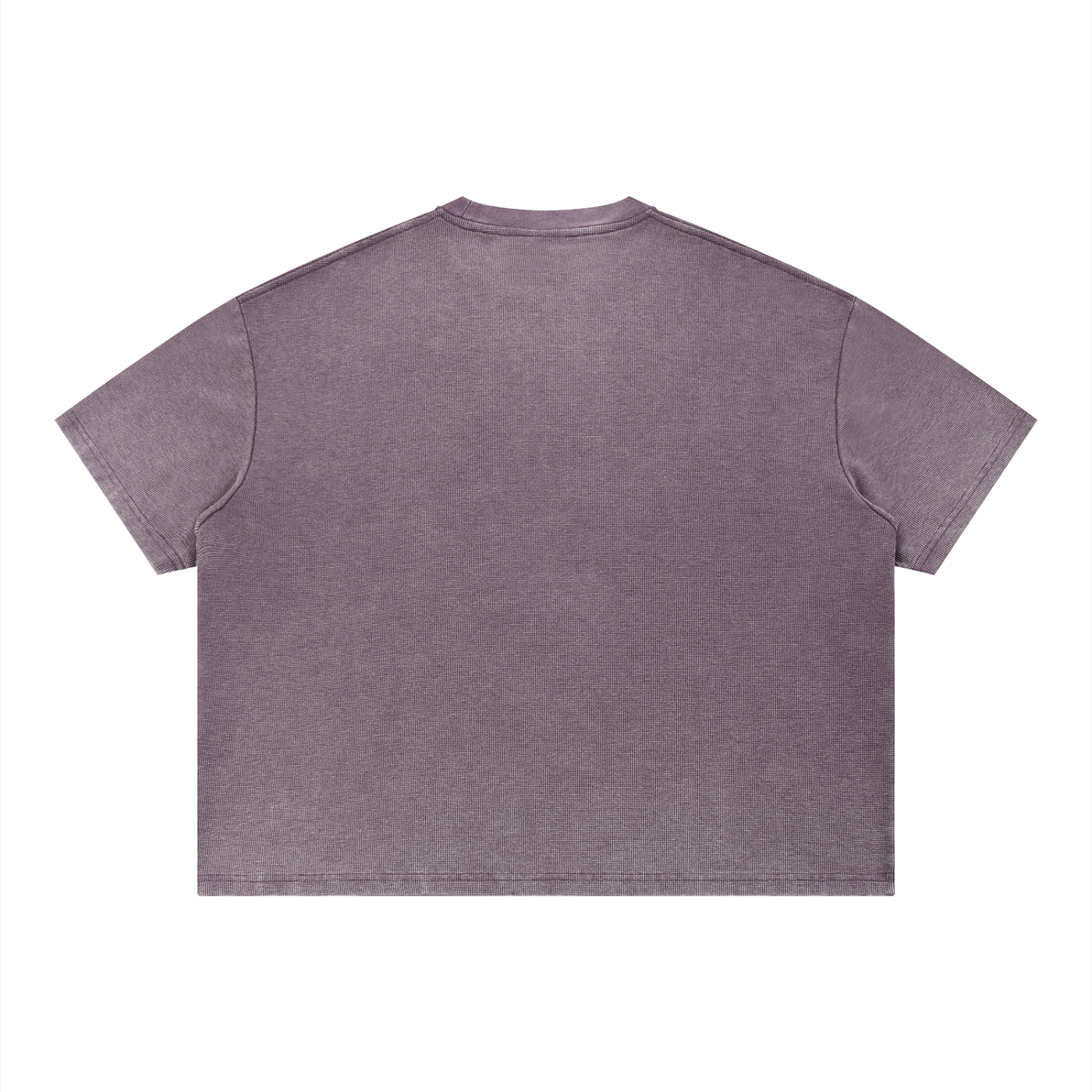 Vintage Wash Sunfade Boxy Waffle T-Shirt