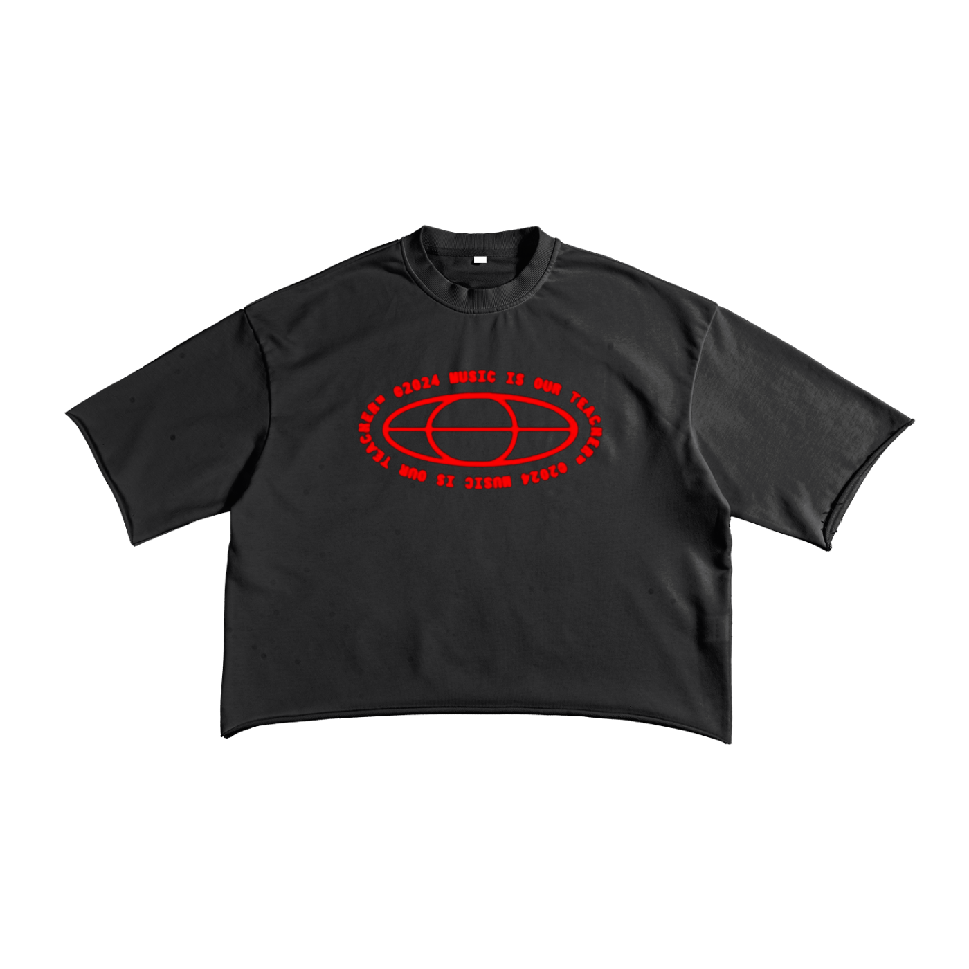 French Terry Raw Edge T