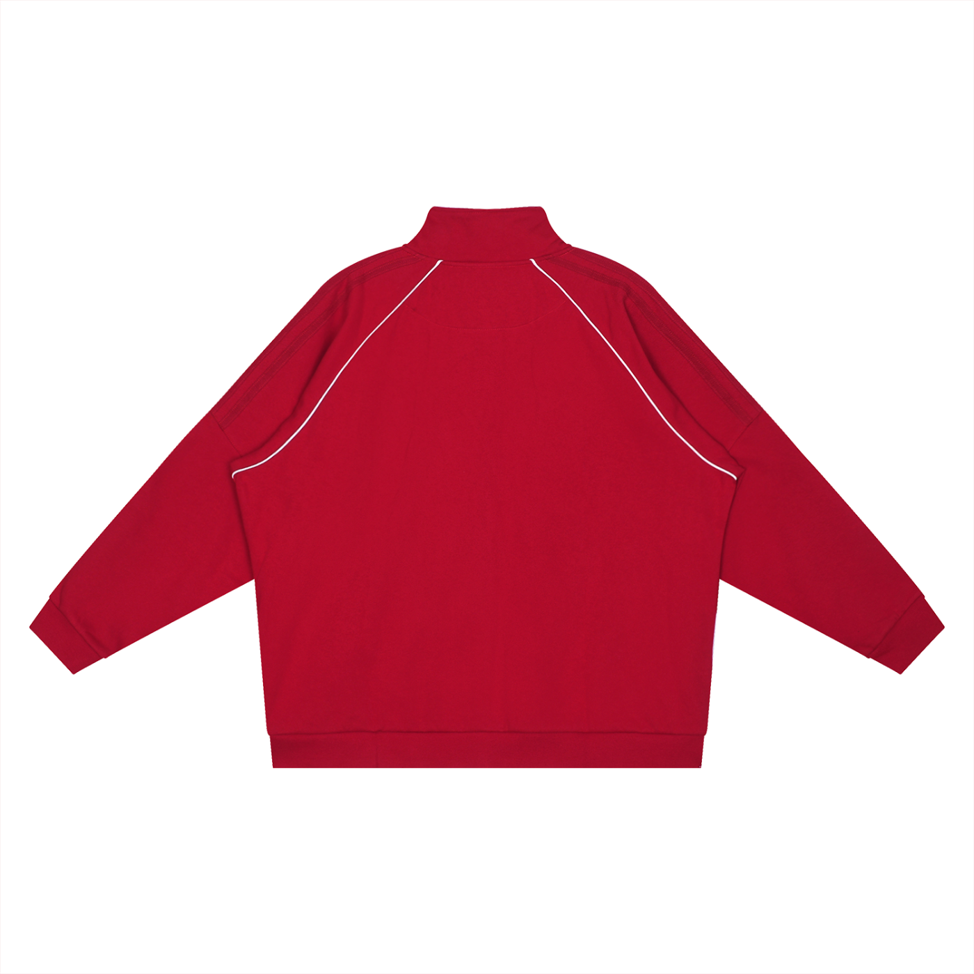 Striped Raglan Sleeve Jacket