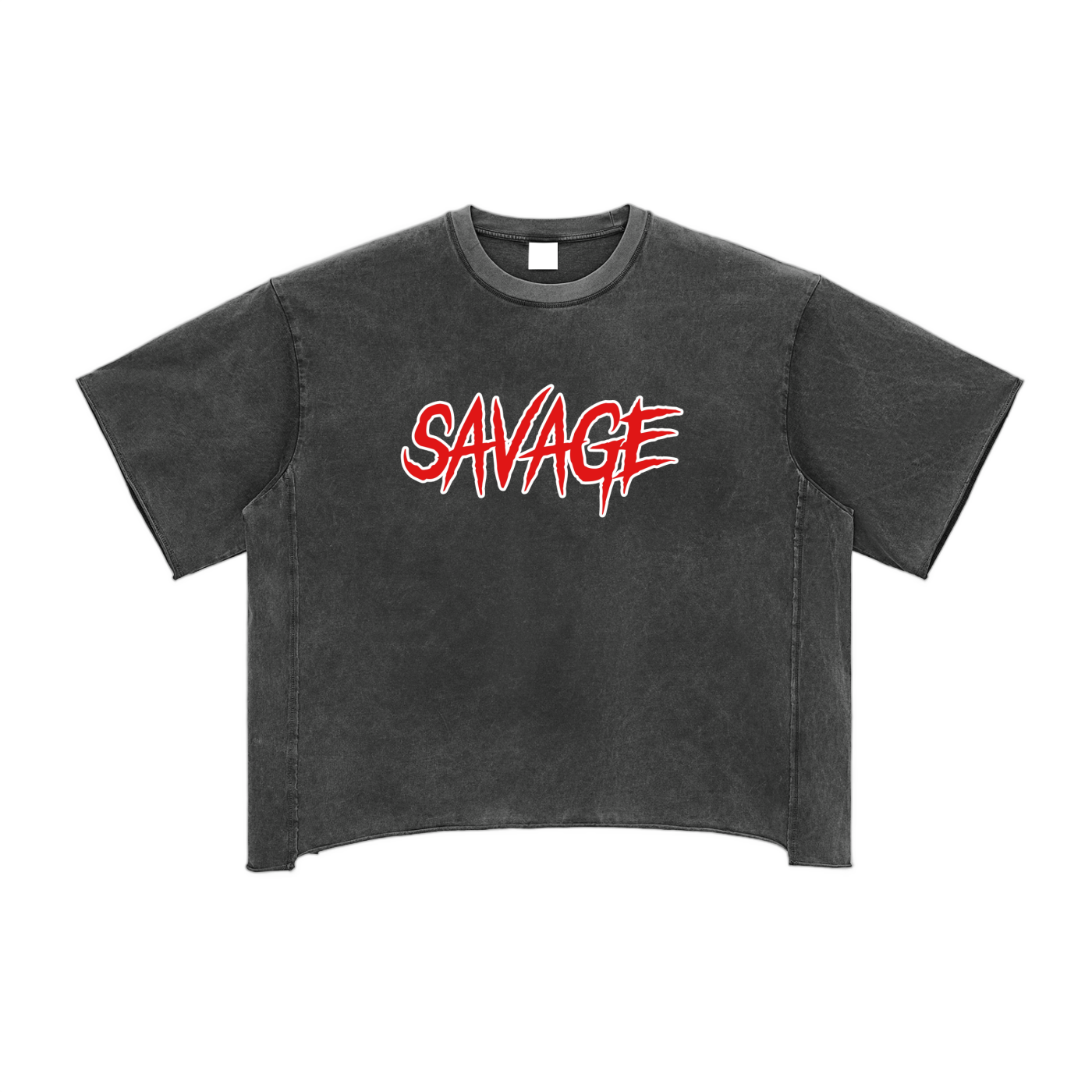 Raw Edge Boxy T