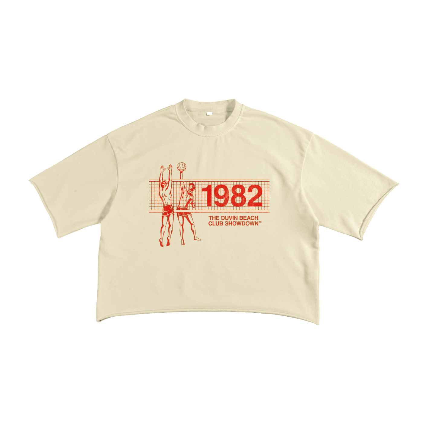 French Terry Raw Edge T-Shirt