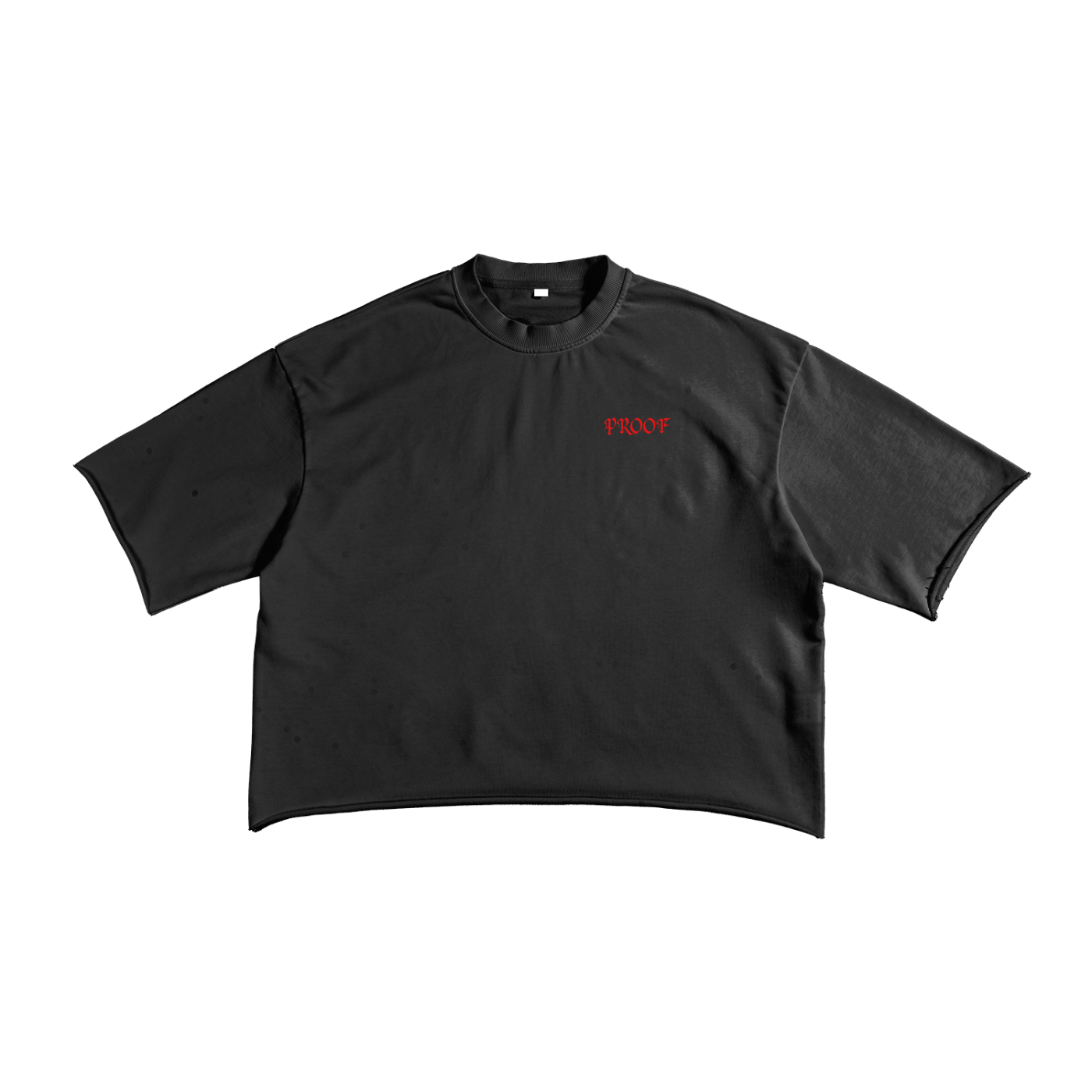 French Terry Raw Edge T