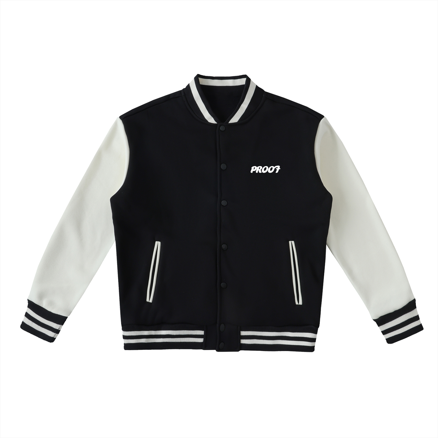 Fleeced Varsity Jacket