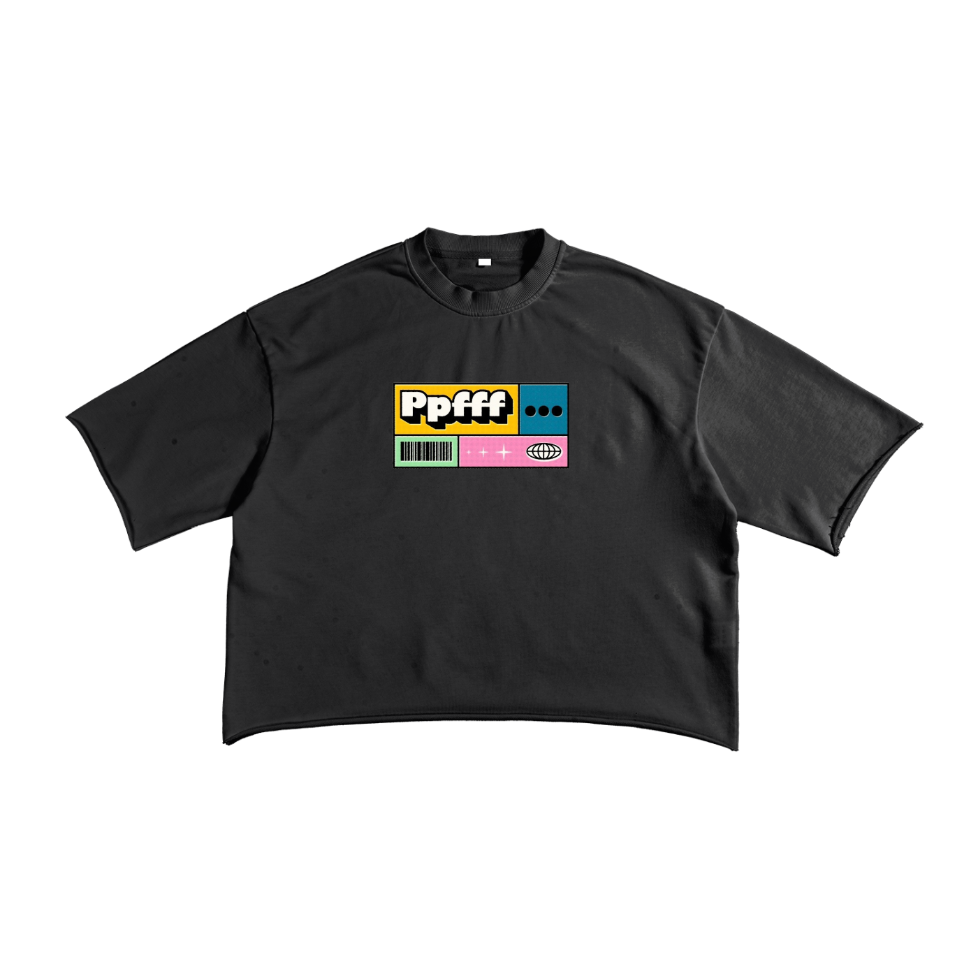 French Terry Raw Edge T