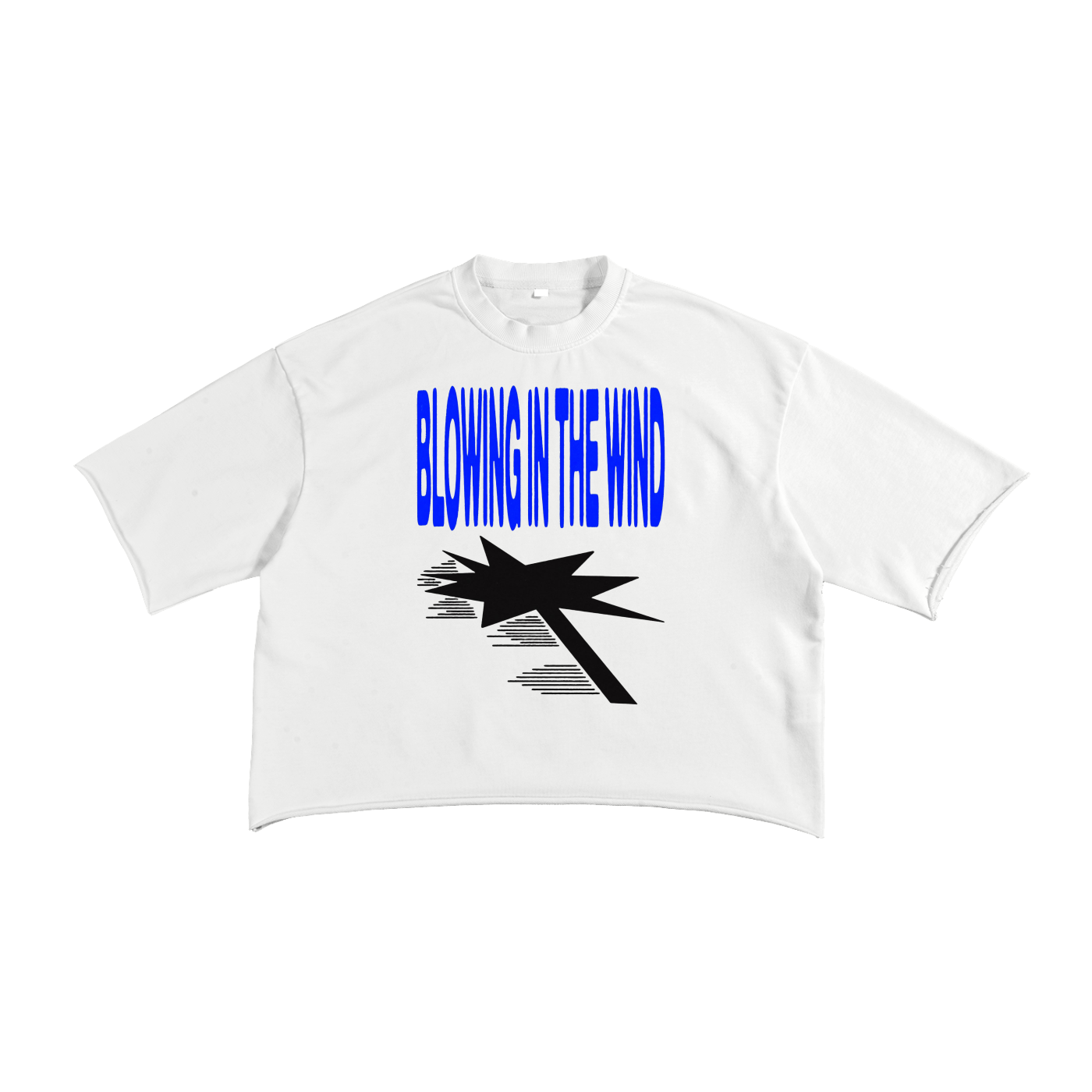 French Terry Raw Edge T