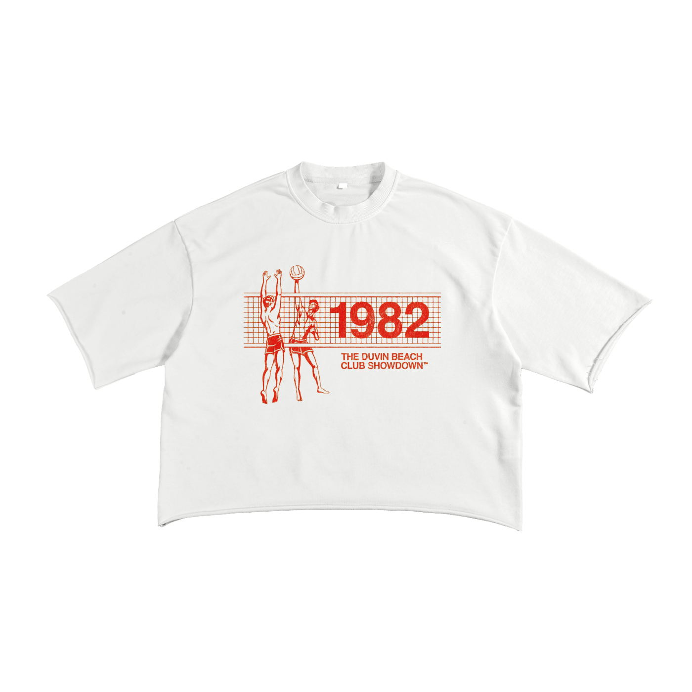 French Terry Raw Edge T-Shirt