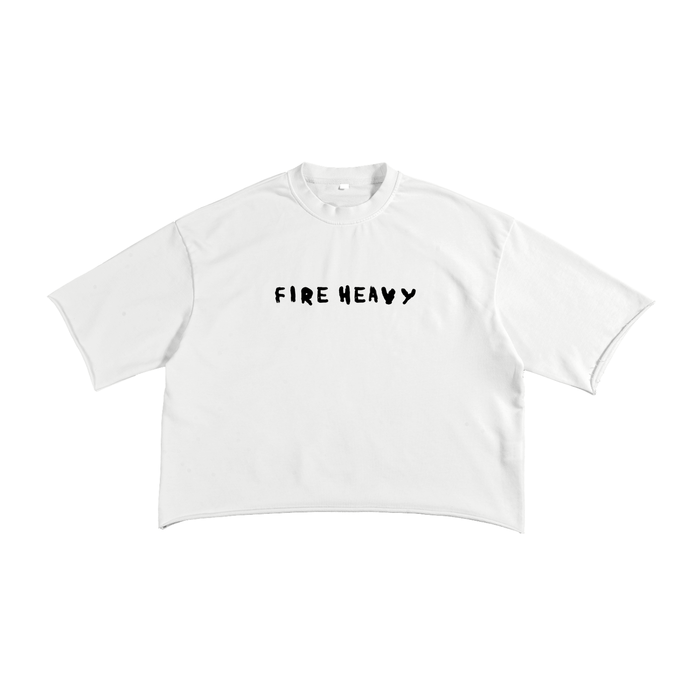 French Terry Raw Edge T