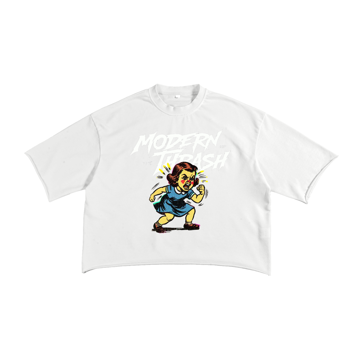 French Terry Raw Edge T
