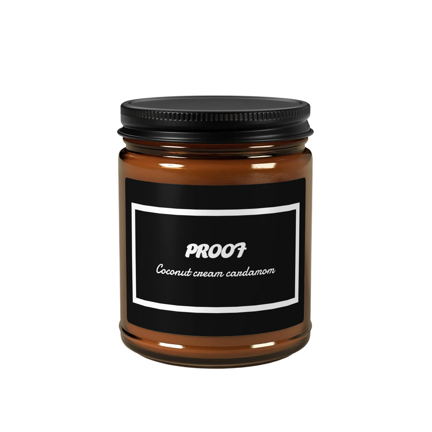 Coconut cream cardamom candle