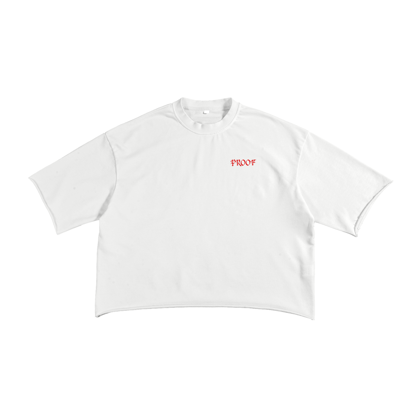 French Terry Raw Edge T