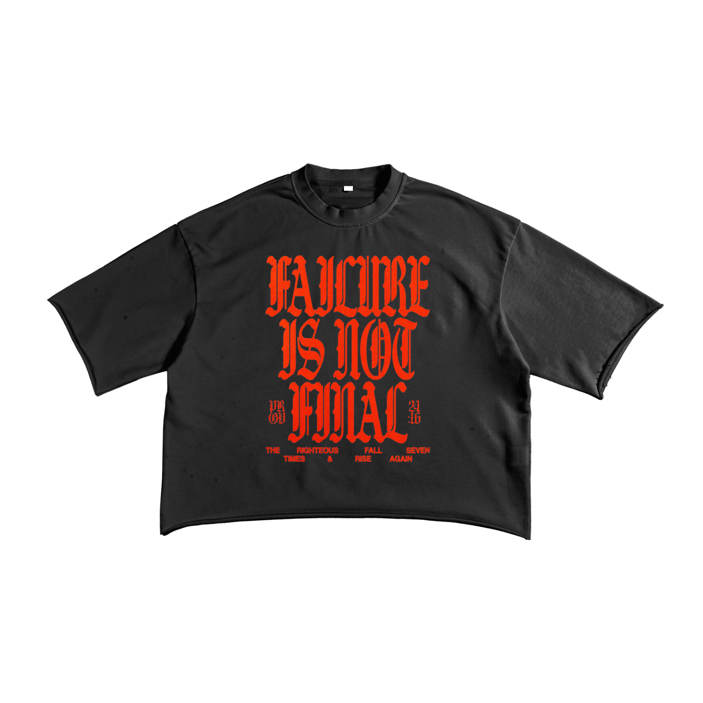 French Terry Raw Edge T