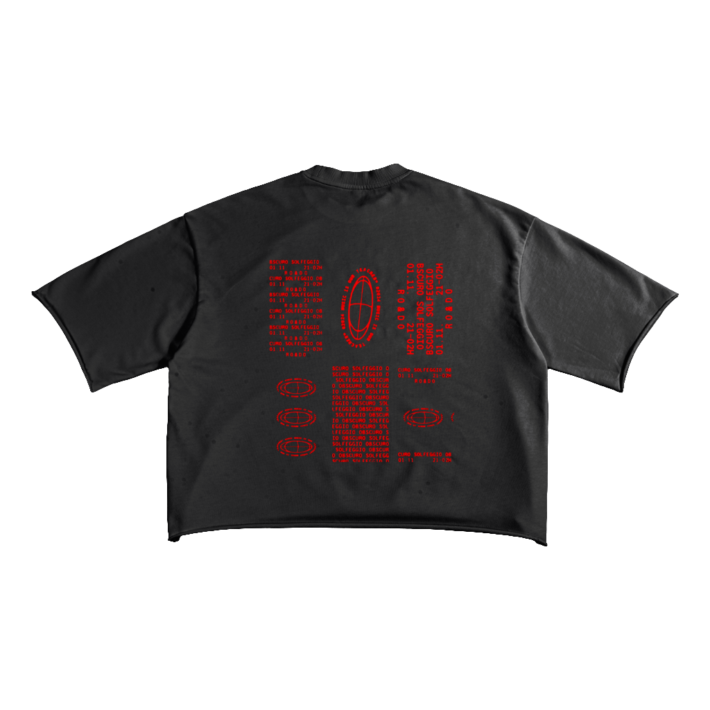 French Terry Raw Edge T