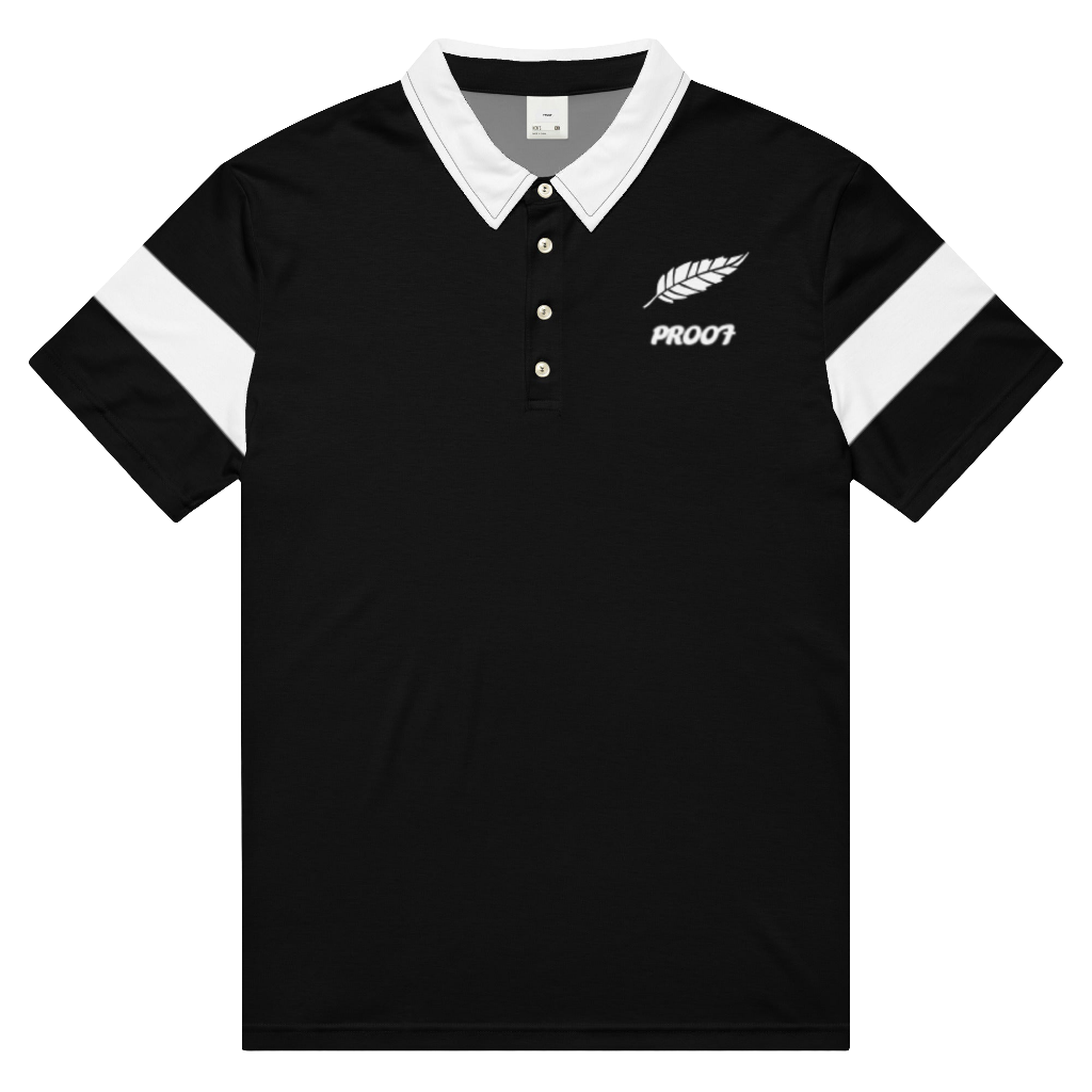Men’s slim fit rugby polo
