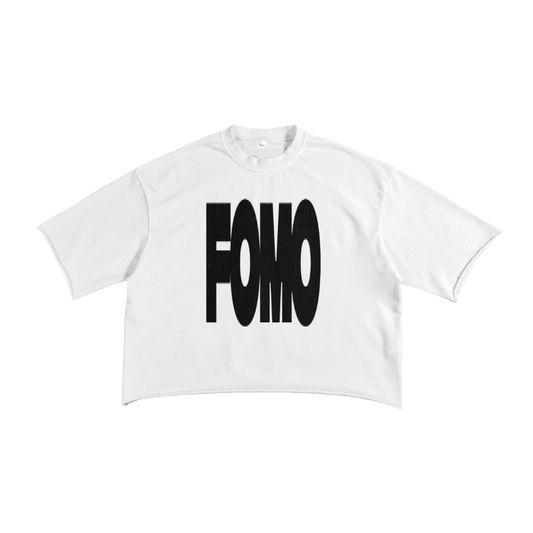 French Terry Raw Edge T-Shirt