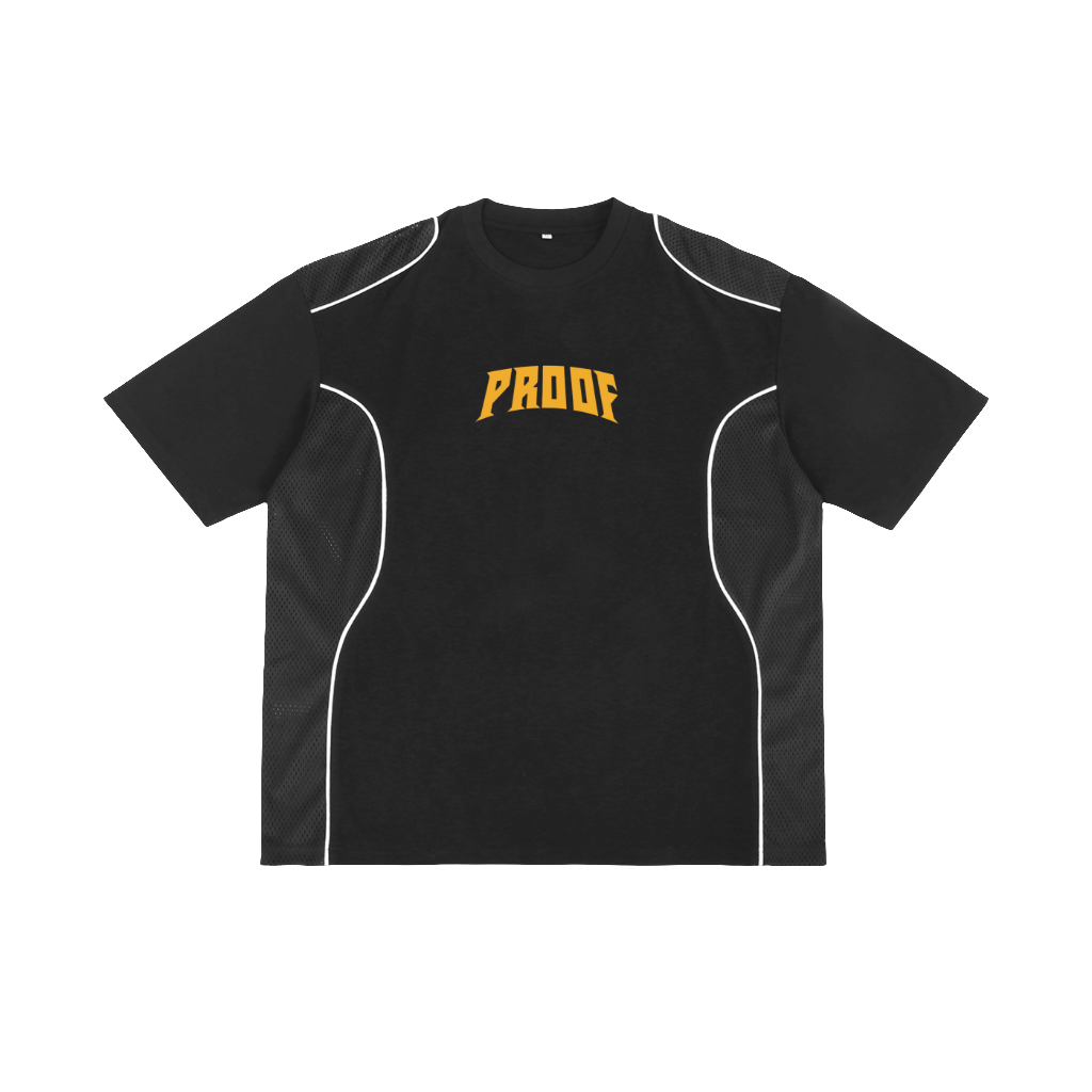 Contrast Piped Panel T-Shirt