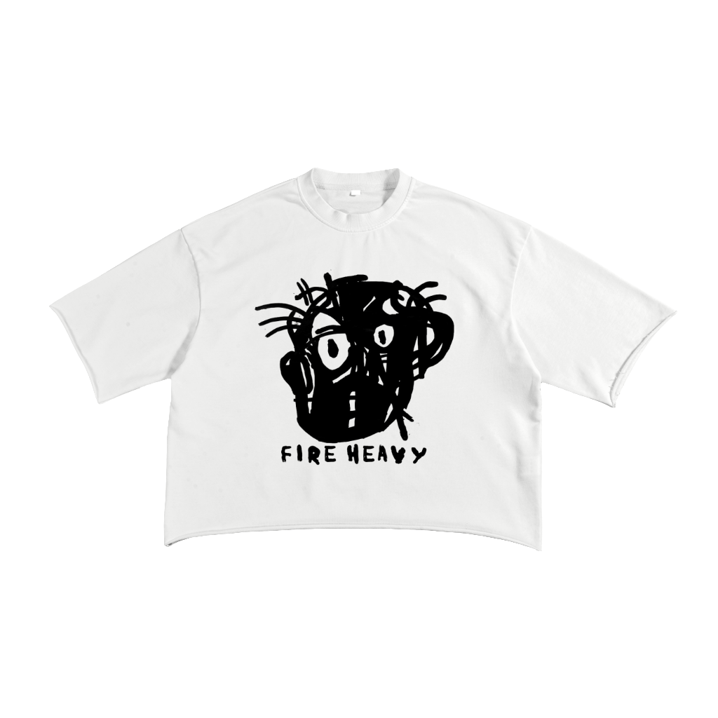 French Terry Raw Edge T-shirt