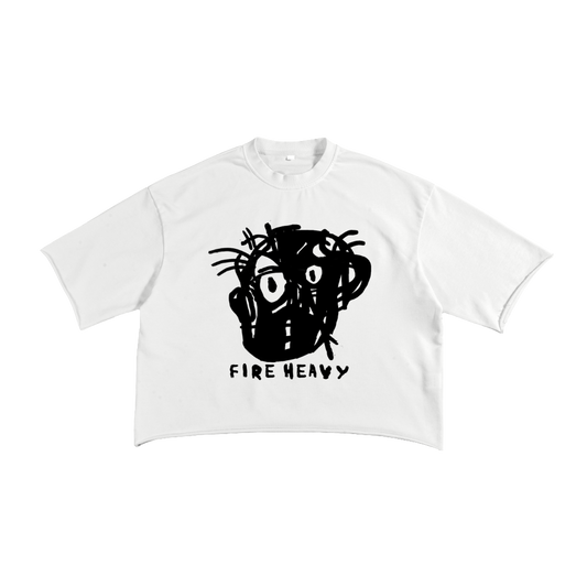 French Terry Raw Edge T-shirt