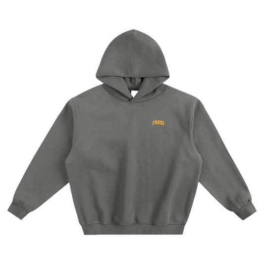Fleeced Boxy Hoodie
