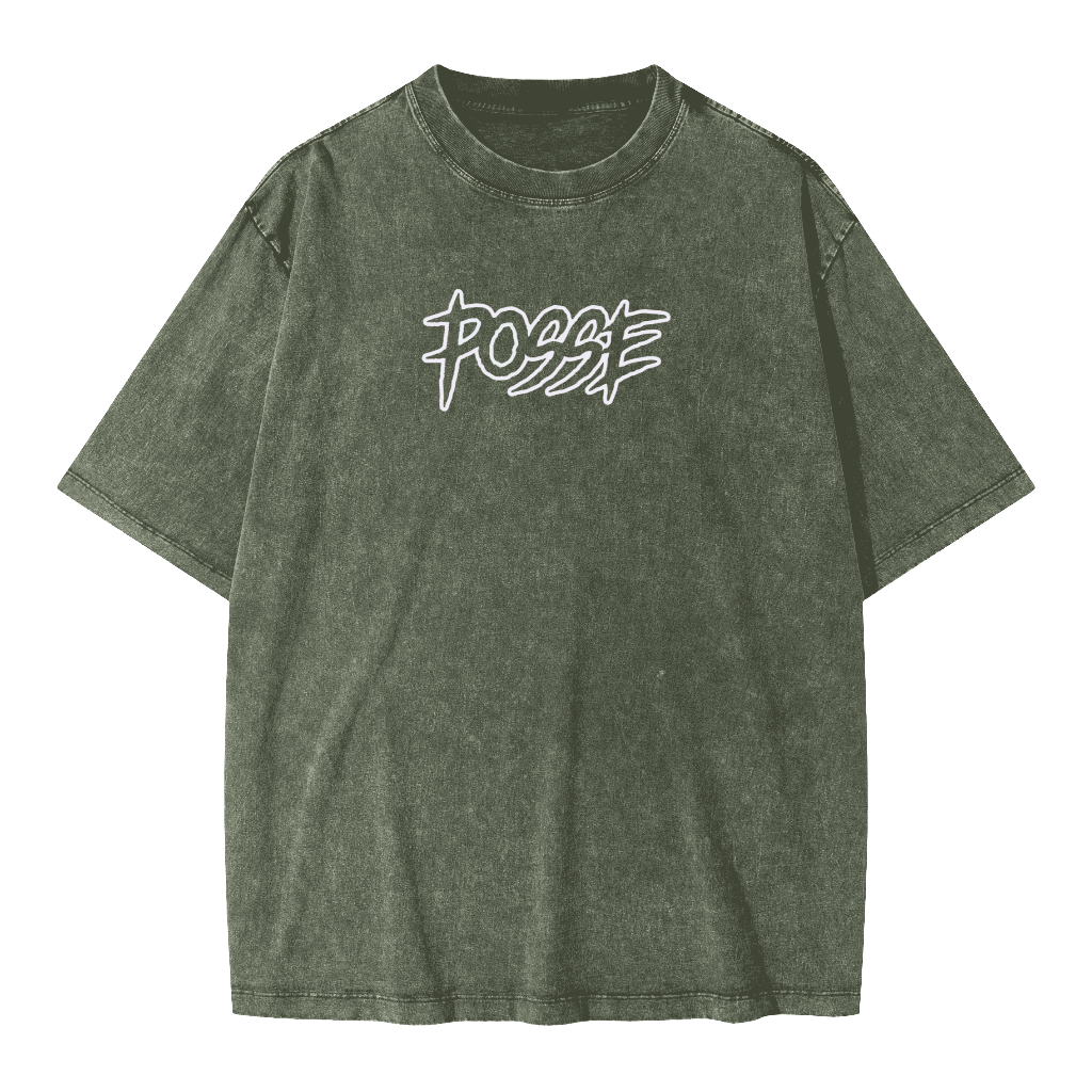 Oversized Snow Wash T-shirt