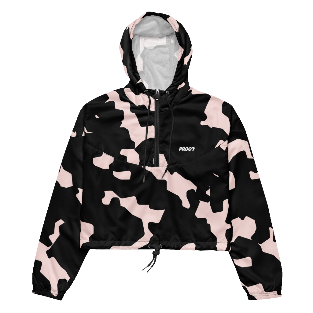 cropped windbreaker