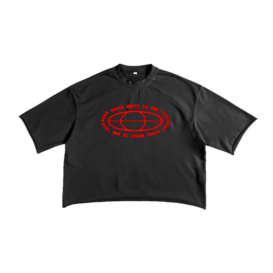 French Terry Raw Edge T