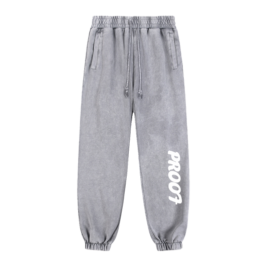 Snow Wash Jogged Sweatpants