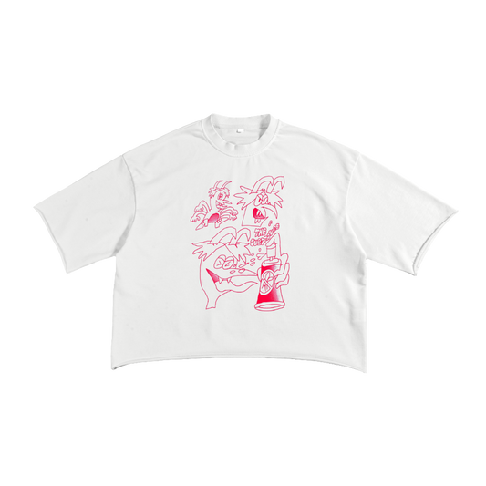 French Terry Raw Edge T