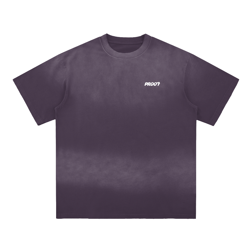 Sun Fade Hand-Frayed Cotton T