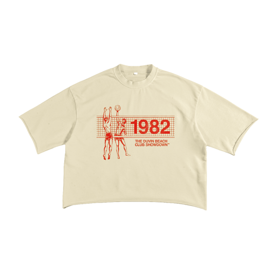 French Terry Raw Edge T-Shirt