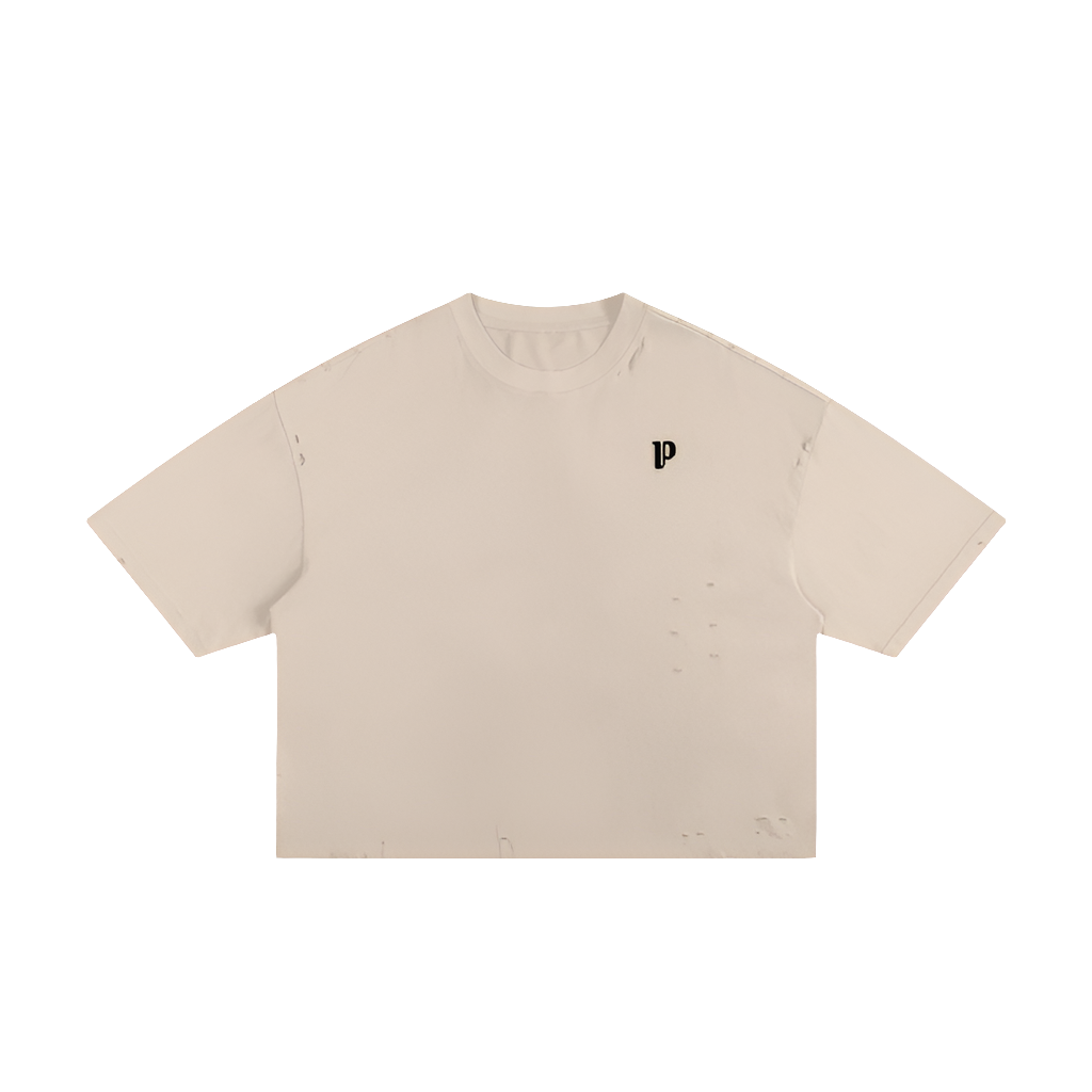 Classic Frayed Boxy T