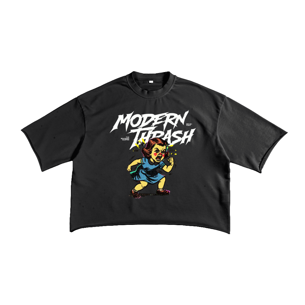 French Terry Raw Edge T