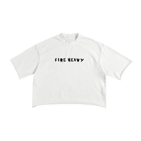 French Terry Raw Edge T-shirt