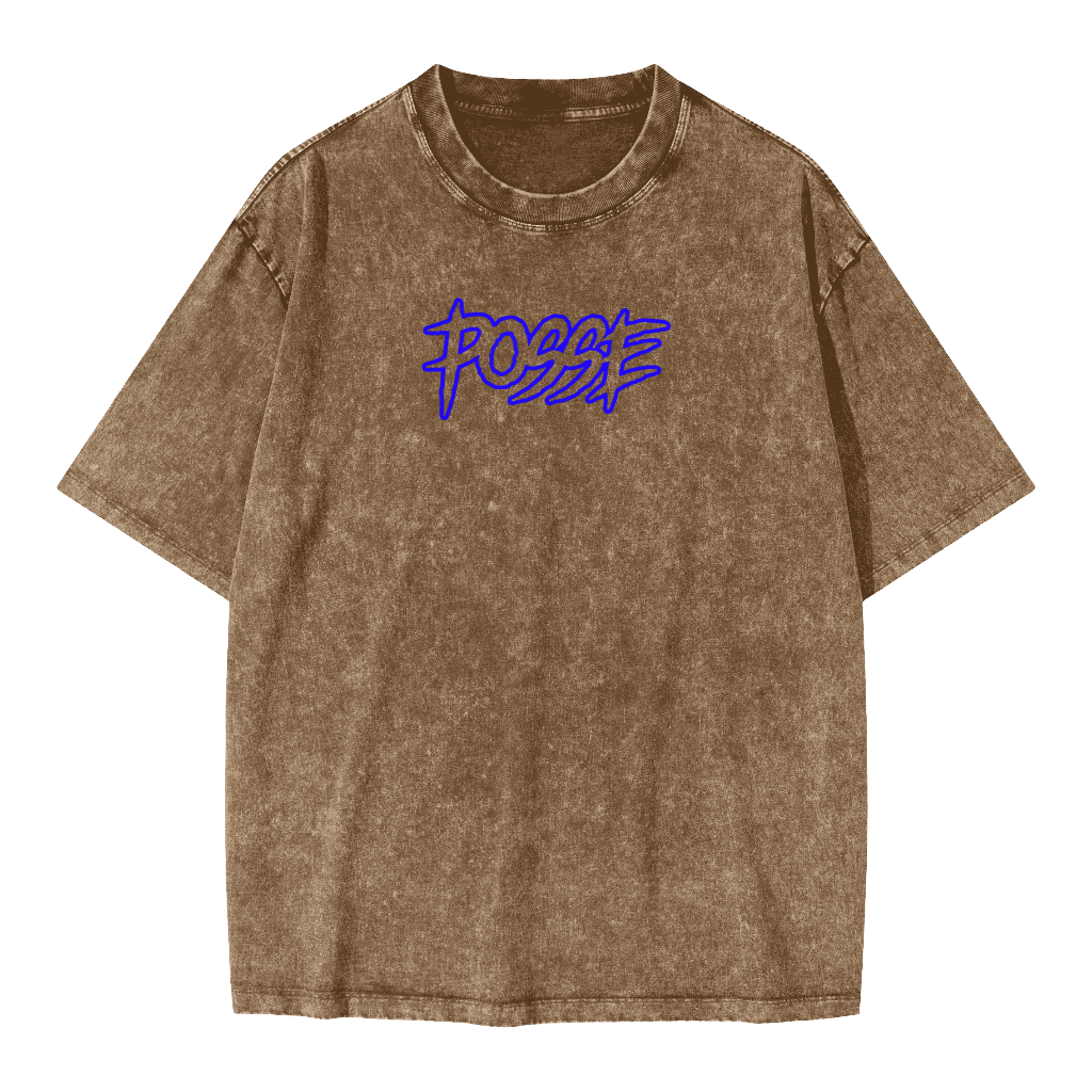 Oversized Snow Wash T-shirt