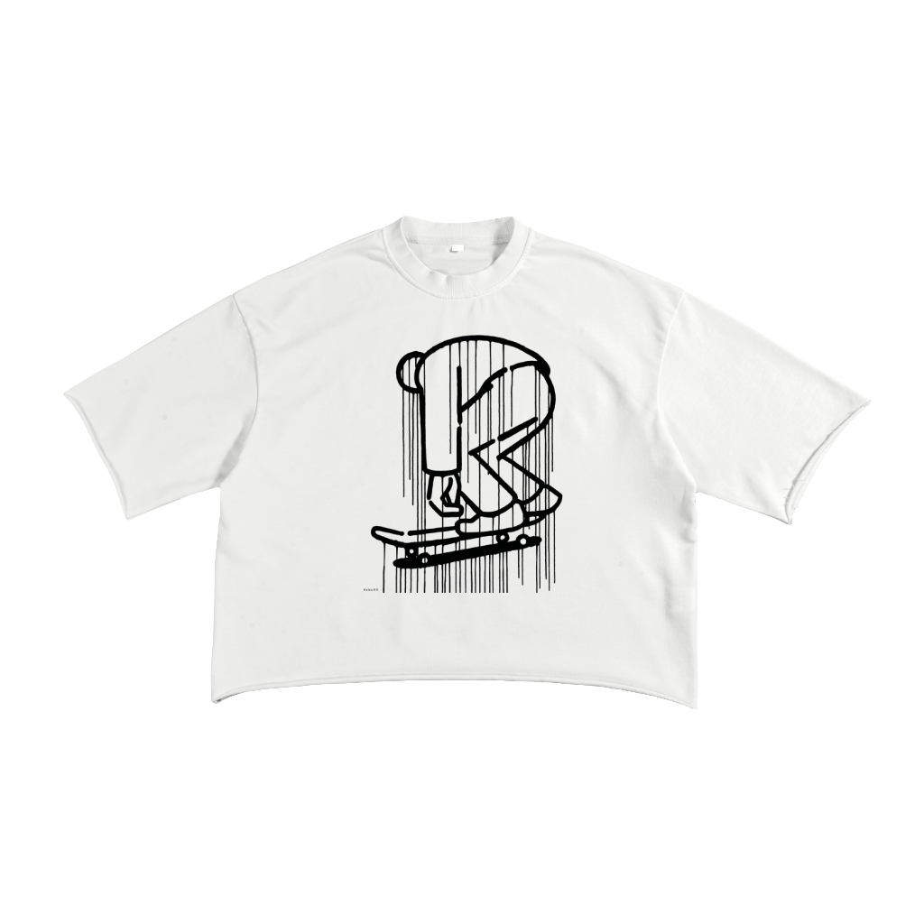 French Terry Raw Edge T-shirt